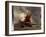Un Navire Dans La Tempete  (Ships at Stormy Sea) Peinture D'eugene Delacroix (1798-1863) 19Eme Sie-Ferdinand Victor Eugene Delacroix-Framed Giclee Print