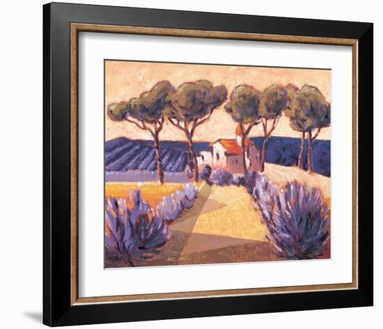 Un Parfum de Lavande-Karsten Kirchner-Framed Art Print