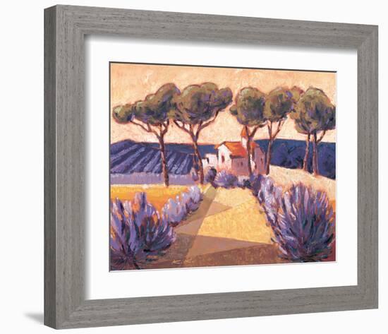 Un Parfum de Lavande-Karsten Kirchner-Framed Art Print