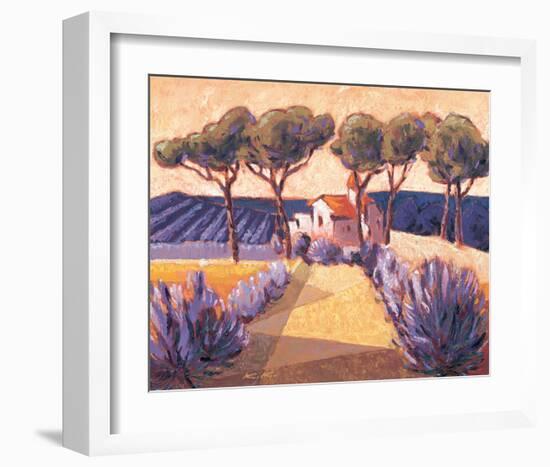 Un Parfum de Lavande-Karsten Kirchner-Framed Art Print