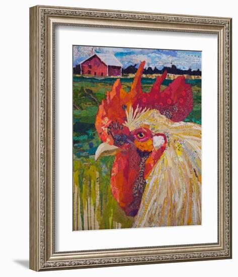 Un Petit Coq #2-40X34 2-null-Framed Art Print