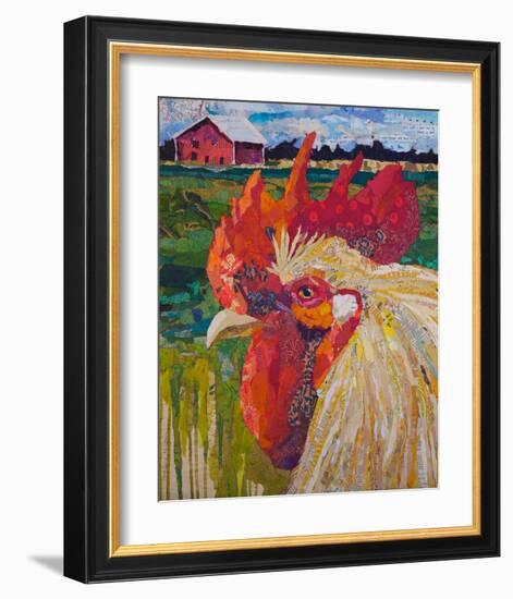 Un Petit Coq #2-40X34 2-null-Framed Art Print