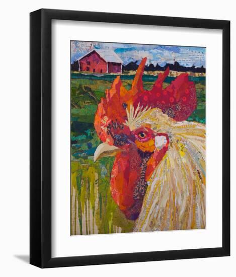 Un Petit Coq #2-40X34 2-null-Framed Art Print