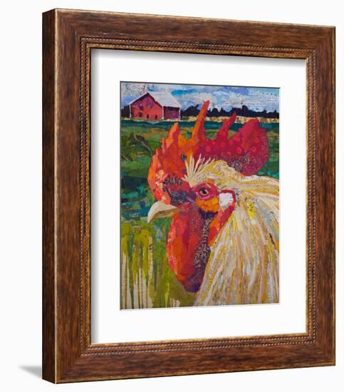 Un Petit Coq #2-null-Framed Art Print