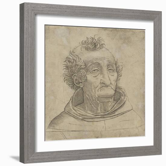 Un religieux-Leonardo da Vinci-Framed Giclee Print