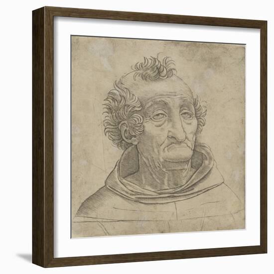 Un religieux-Leonardo da Vinci-Framed Giclee Print