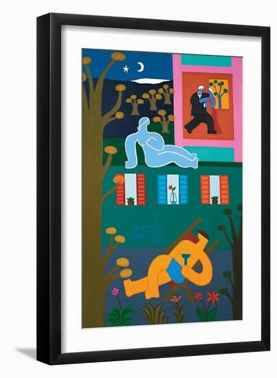 Un soirée de Printemps, 2016-Cristina Rodriguez-Framed Giclee Print