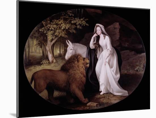 Una and the Lion (Isabella Saltonstall as Una in Spenser's 'Faerie Queene'), 1782-George Stubbs-Mounted Giclee Print