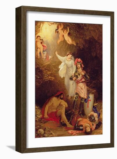 Una Delivering the Red Cross Knight from the Cave of Despair, C.1830-Sir Charles Lock Eastlake-Framed Giclee Print