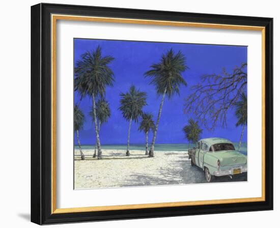 Una Macchina a Cuba-Guido Borelli-Framed Giclee Print