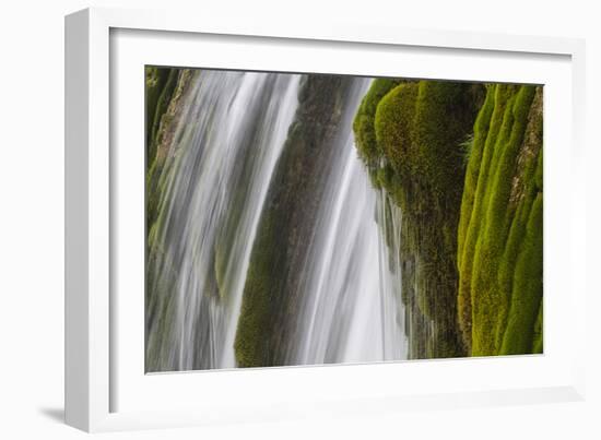 Una NP, ?trba?ki Buk Waterfalls, Una River, Spanning Border Between Bosnia, Herzegovina & Croatia-Karine Aigner-Framed Photographic Print