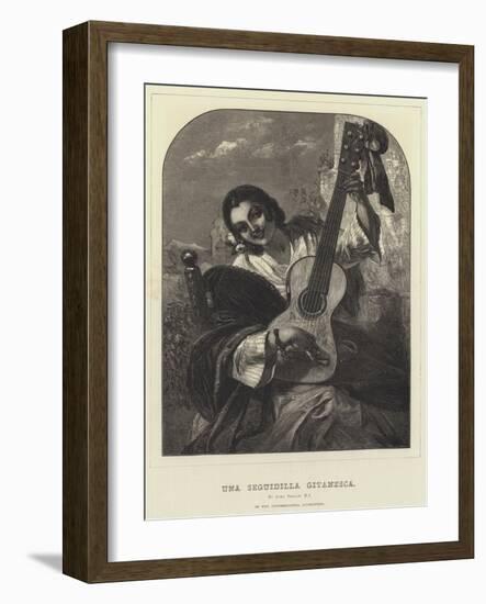 Una Seguidilla Gitanesca-John Phillip-Framed Giclee Print