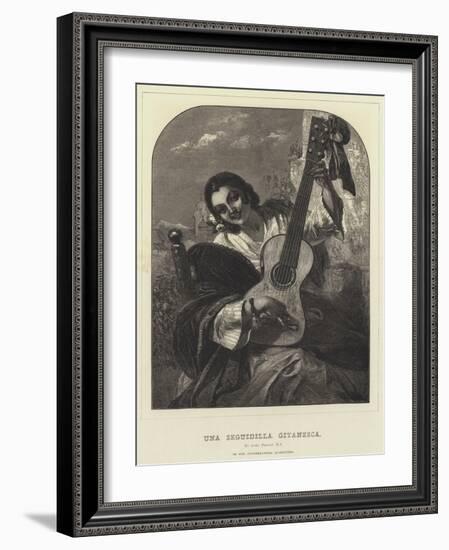 Una Seguidilla Gitanesca-John Phillip-Framed Giclee Print