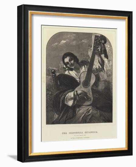 Una Seguidilla Gitanesca-John Phillip-Framed Giclee Print