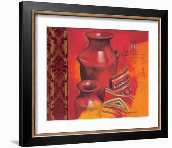 Una Tarde En Guadalajara-Joadoor-Framed Art Print