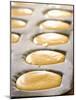 Unbaked Lemon Madeleines in the Baking Tin-Alain Caste-Mounted Photographic Print