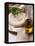 Unbaked Pizza, Herbs, Garlic and Olive Oil-null-Framed Premier Image Canvas