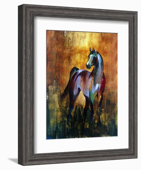 unbridled II-Annrika James-Framed Giclee Print