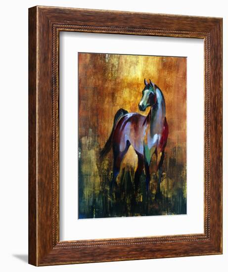 unbridled II-Annrika James-Framed Giclee Print