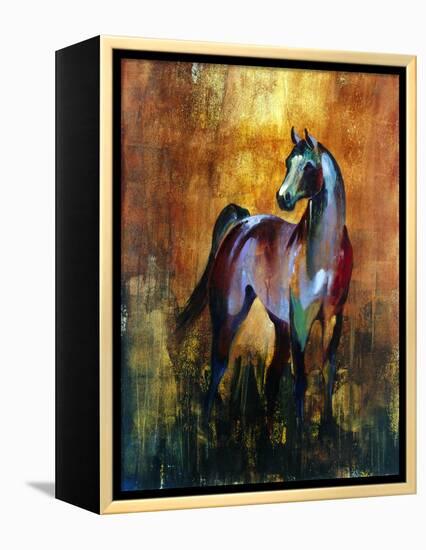 unbridled II-Annrika James-Framed Premier Image Canvas