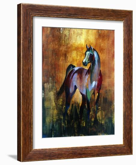 unbridled II-Annrika James-Framed Giclee Print