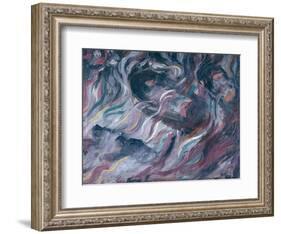 Uncertainties I, The Farewells 1911-Umberto Boccioni-Framed Giclee Print