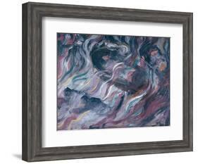 Uncertainties I, The Farewells 1911-Umberto Boccioni-Framed Giclee Print