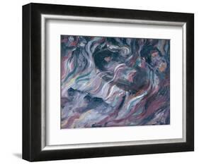 Uncertainties I, The Farewells 1911-Umberto Boccioni-Framed Giclee Print