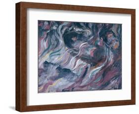 Uncertainties I, The Farewells 1911-Umberto Boccioni-Framed Giclee Print
