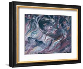 Uncertainties I, The Farewells 1911-Umberto Boccioni-Framed Giclee Print