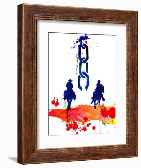 Unchained Watercolor-Lora Feldman-Framed Art Print