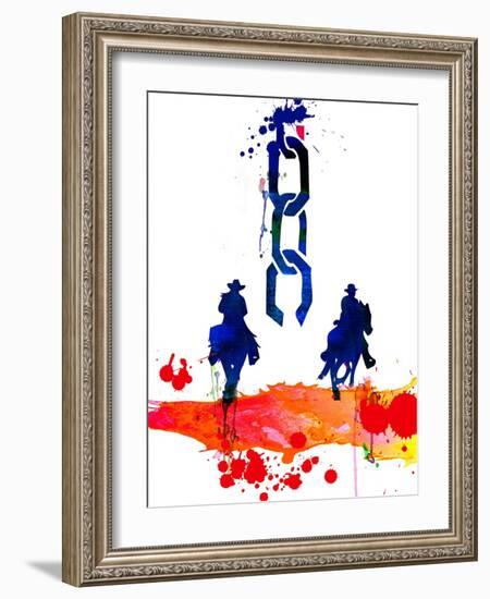 Unchained Watercolor-Lora Feldman-Framed Art Print