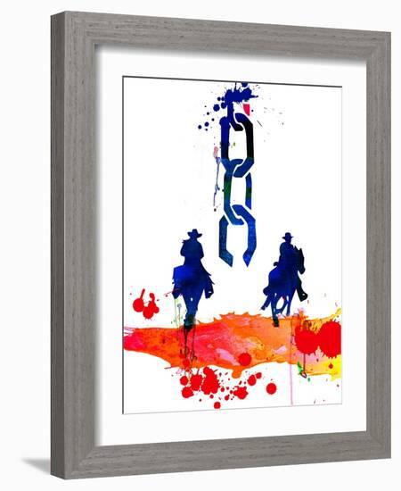 Unchained Watercolor-Lora Feldman-Framed Art Print