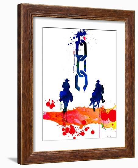 Unchained Watercolor-Lora Feldman-Framed Art Print