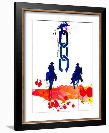 Unchained Watercolor-Lora Feldman-Framed Art Print