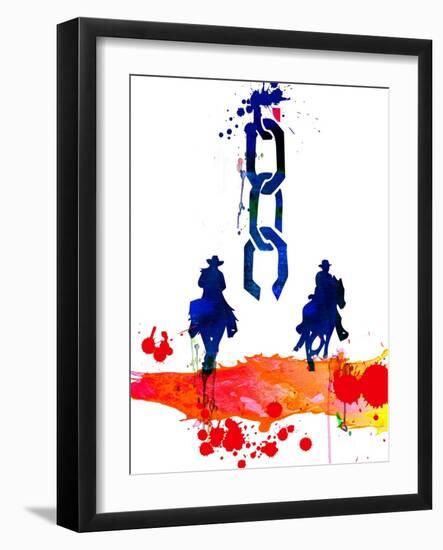 Unchained Watercolor-Lora Feldman-Framed Art Print