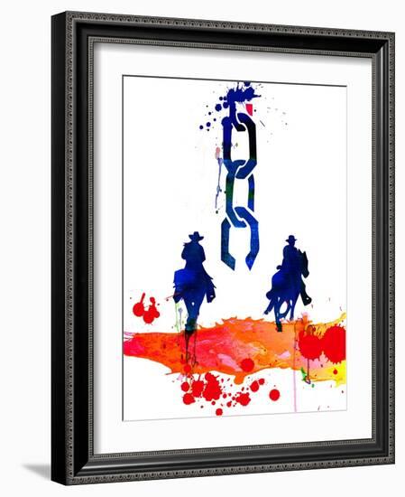 Unchained Watercolor-Lora Feldman-Framed Art Print