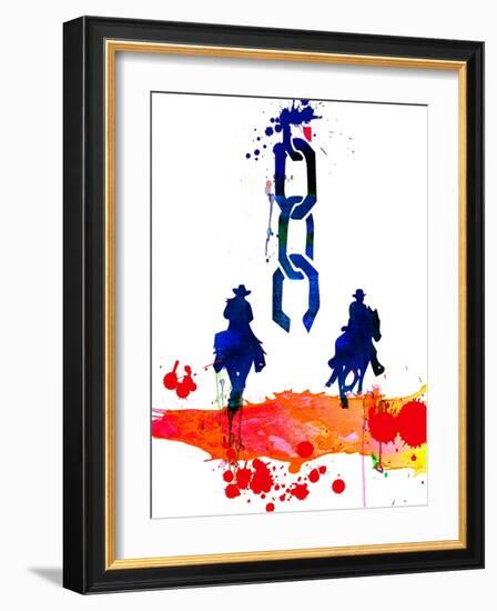 Unchained Watercolor-Lora Feldman-Framed Art Print