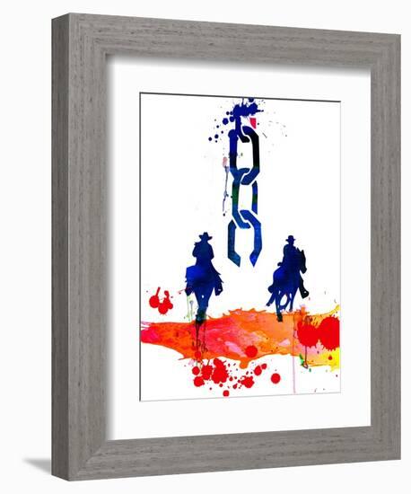 Unchained Watercolor-Lora Feldman-Framed Premium Giclee Print