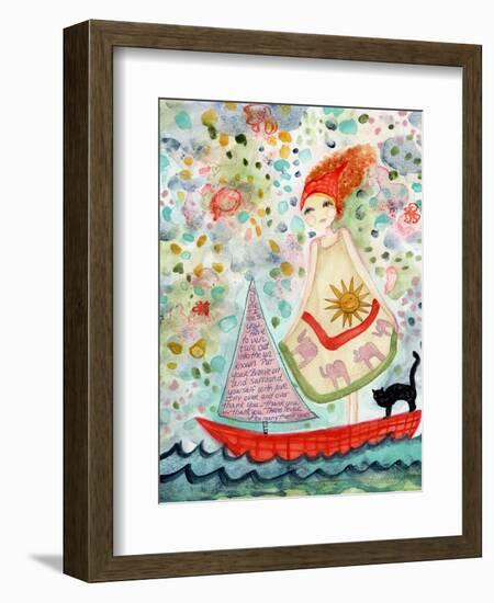 Uncharted Territory-Wyanne-Framed Giclee Print