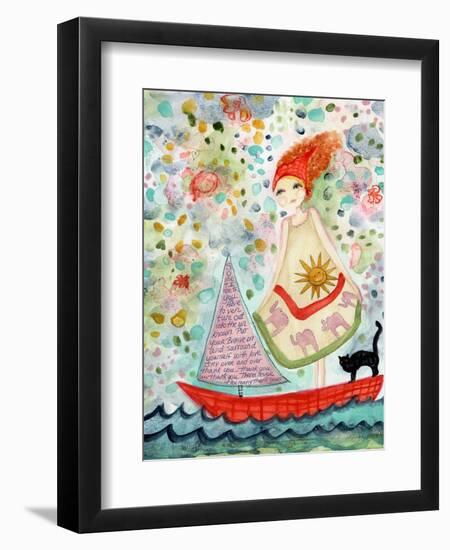 Uncharted Territory-Wyanne-Framed Giclee Print