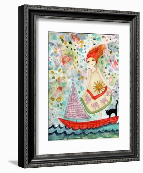 Uncharted Territory-Wyanne-Framed Giclee Print