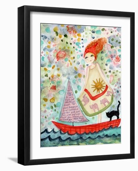 Uncharted Territory-Wyanne-Framed Giclee Print