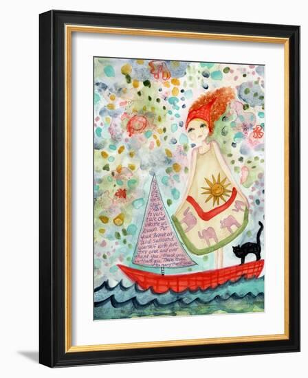Uncharted Territory-Wyanne-Framed Giclee Print