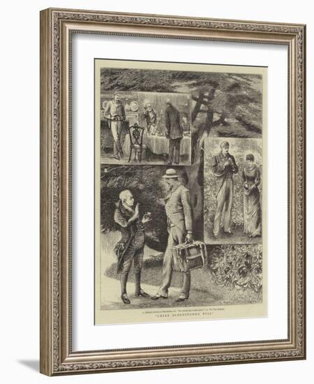 Uncle Bloodstone's Will-Arthur Hopkins-Framed Giclee Print
