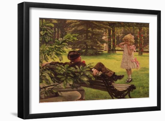 Uncle Fred, C.1879 (Panel)-James Jacques Joseph Tissot-Framed Giclee Print