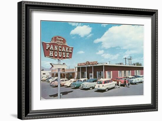 Uncle John's Pancake House-null-Framed Art Print