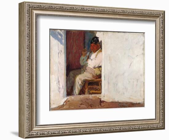 Uncle Pancha; El Tio Pancha, 1907-Joaquin Sorolla y Bastida-Framed Giclee Print