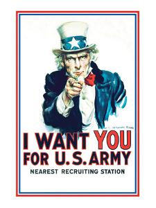 Uncle Sam: I Want You For U.S. Army - Modern
