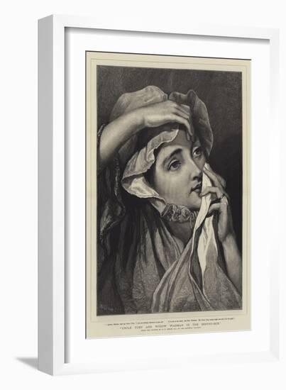 Uncle Toby and Widow Wadman in the Sentry-Box-Charles Robert Leslie-Framed Giclee Print